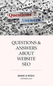 Questions Answers About Website Seo This Or That Questions Seo Website Promotion