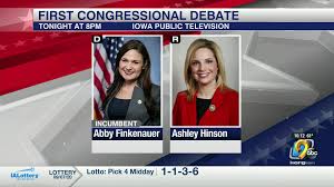 Recapping The First Congressional Debate Between Abby Finkenauer Ashley Hinson
