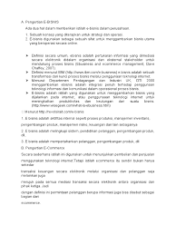 Pengertian pembelajaran secara umum adalah proses interaksi antara peserta didik atau siswa dengan pendidik atau guru dan sumber belajar pada suatu lingkungan belajar yang meliputi guru dan siswa yang saling bertukar informasi. Bahan E Commerce Dan E Business Docx