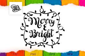 Download Merry And Bright Christmas Lights Graphic By Illustrator Guru Creative Fabrica Yellowimages Mockups