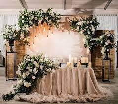 20 Wedding Sweetheart Table Ideas For Every Season Head Table Wedding Sweetheart Table Wedding Wedding Reception Head Table