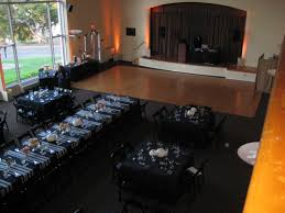 Black Linens On Square Tables With Black Wood Folding Chairs In The Ventana Room Wood Folding Chair Square Tables Folding Chair