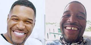 'good morning america' cohost michael strahan recently shared a video on social media showing himself getting rid of the gap in between his two front teeth. Michael Strahan Reveals His Teeth Gap Is Here To Stay People Com