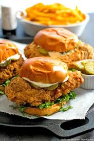 Crispy Chicken Sandwich Melissassouthernstylekitchen Com Chicken Sandwich Crispy Chicken Recipes