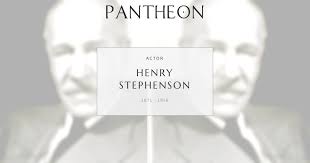 Henry Stephenson Biography