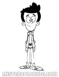 Older Clyde Mcbride The Loud House Coloring Pages For Kids Coloring Pages For Kids Coloring Pages House Colouring Pages