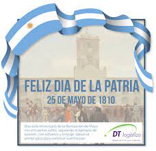 El pasado 25 de mayo se realizó el izamiento de la bandera nacional en la plaza 25 de mayo de rafael calzada. Dt Logistica On Twitter Feliz Dia De La Patria Diadelapatria 25demayo Revoluciondemayo