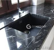 Via Lactea Jet Mist Granite Countertop