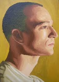 famous portraits of lgbt israel men artworks by painting artist painter  raphael perez by raphael perez
