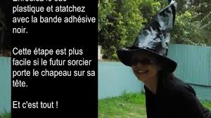 Un petit clown avec t. Faire Un Nez De Sorciere En Papier Mache Bricolage Pour Halloween