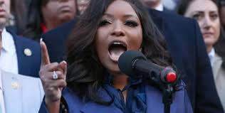 When I say protect Jasmine Crockett at all costs, it's not because I think  her life is in danger. It's because this country loves to turn a Black  Woman into a matriarch