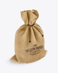 Canvas Sack Mockup Half Side View High Angle Shot In Bag Sack Mockups On Yellow Images Object Mockups Mockup Free Psd Free Psd Mockups Templates Mockup Psd