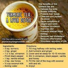 Turmeric Tea Healthy Detox Liver Detox Easy Juice Recipes