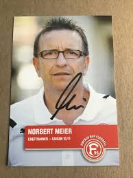 Norbert Meier, Germany 🇩🇪 Fortuna Düsseldorf 2010/11 hand signed