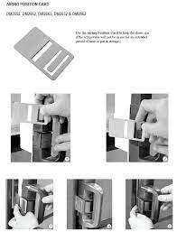 Dometic refrigerator door airing card. Fridge Freezer Door Props General Discussion Oliver Owner Forums