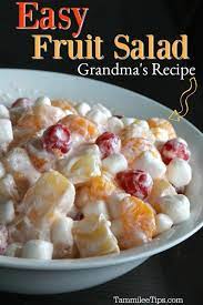 Easy Fruit Salad Recipe With Sour Cream And Marshmallows Fruit Salad Easy Fruit Salad Recipe With Sour Cream Easy Fruit Salad Recipes