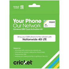 Jun 30, 2017 · trying to activate a sim card on your existing line? Cricket Wireless Byod Universal Sim Card Activation Kit Walmart Com Walmart Com