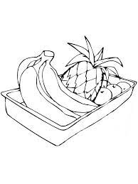 Color in this picture of bowl of fruit and share it with others today! Fruit Bowl Coloring Page 1001coloring Com