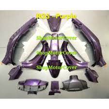 It also standardly adopted an under cowl and a single seat cowl. Suzuki Rgs Rg Sport Body Cover Set 261 Purple Hld Made In Malaysia Shopee Malaysia