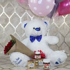 Además, son de total confianza pues han es muy bonito pero algo caroafeliami hija se encapricho con el oso para diormir con el y al final se lo compramos. Oso De Peluche Grande Personalizado 1 10m En Bogota Peluches En Bogota Y Colombia Envio Gratis Precios En Oferta Tocco De Amore