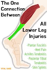 The One Connection Between All Lower Leg Injuries Vital Sage Leg Injury Plantar Fasciitis Exercises Running Injury Recovery