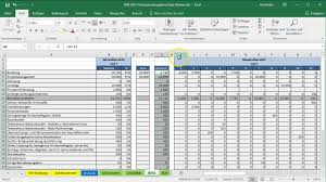 Excel Vorlage Eur Soll Ist Vergleich Einfugen Youtube