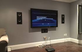 Dolby Atmos Home Theater With In Wall Speakers Home Theater Installation In Wall Speakers Home Theater Rooms