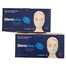 Steraplus 3 Katli Ultrasonik Telli Cerrahi Maske 50 Adet Fiyati