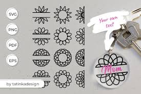 Download Keychain Monogram Keychain Svg Keychain Template 1315060 Cut Files Design Bundles
