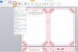 Nah tanpa panjang lebar berikut ini kami menyajikan 50. Download Contoh Desain Undangan Pernikahan Dengan Word Gratis Templatekita Com
