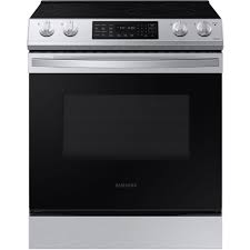 The whirlpool freestanding gas range comes equipped with five sealed burners putting out 5,000 to 15,000 btus under its continuous cast iron grates. Samsung 30 Inch Single Oven Electric Range Trail Appliances