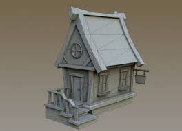 54 New Ideas For Games Art Low Poly Low Poly Games Low Poly House 3d Model