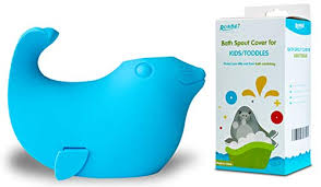 The sleek spout cover design includes an adjustable strap that fits snugly on most tub spouts, and a tail that's also a handy hook, so moby can hang around after baby's bath. Bath Spout Cover Ronbei Silicone Baby Faucet Cover Faucet Spout Cover Soft Safety Bathtub Facuet Cover For Baby Kids Toddler Children Buy Online In Antigua And Barbuda At Antigua Desertcart Com Productid 129059630