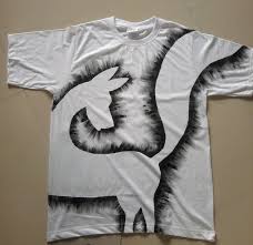 Do paint on a flat surface. Simple T Shirt Painting Designs On White Novocom Top