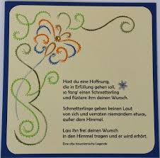 Fadengrafik Grusskarte Schmetterling 06 Mit Spruch Fadengrafik Fadengrafik Karten Grusskarte