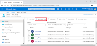 Add B2b Collaboration Users In The Azure Portal Azure Ad Microsoft Docs