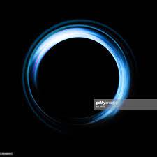 Abstract Background Of Ring Light With Luminous Swirling On Black Abstract Backgrounds Background Abstract