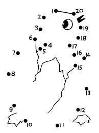Easy Follow The Dot Activity Sheet Connect The Dots Dot Worksheets Dot To Dot Printables