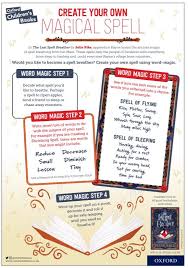 Julie Pike On Twitter Calling All Primary Teachers Librarians Lovely Oupchildrens Have Designed Activity Sheets For Thelastspellbreather For A Spot Of Spell Making Library Imaginings Go To Https T Co Vptgzhd9ih If You D
