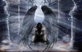Leave your sorrow far behind. Gothic Fallen Angel Art Angel Wallpaper Fallen Angel Male Fallen Angel
