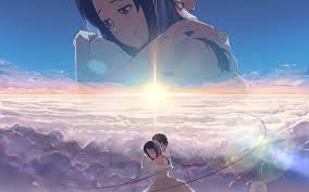 This hd wallpaper is about your name illustration, kimi no na wa, minimalism, sky, two people, original wallpaper dimensions is 1920x1080px, file size is 61.16kb. Your Name High Resolution 1920x1200 Wallpaper Teahub Io