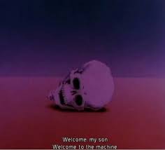 Welcome Son Pink Floyd Welcome To The Machine Music Video Skull Animation Dark Images Pink Floyd My Arts