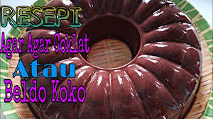 Bagi peminat sagu, mesti anda gemar memakan manisan daripada sagu? Resepi Agar Agar Coklat Beldo Koko Youtube