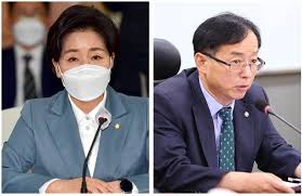 더불어민주당이 국민권익위원회로부터 통보받아 8일 공개한 부동산 투기 의혹이 제기된 의원들. ë‰´ì‹œìŠ¤