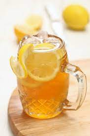 Ice Lemon Tea Masam Manis Minuman