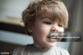 Toddler Boy Crying Portrait High-Res Stock Photo