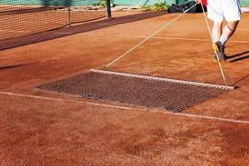 Damaged tennis courts are not just an eyesore; Tennis Court Dimensions Surfaces Construction Tennis Uni