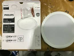 Harga lampu downlight led philips dn020b g3 18 watt 7 inch. Jual Lampu Downlight Philips Led Panel Plafon 18 Watt 18 Wat 18w Dn027b Di Lapak Priok Electric Bukalapak