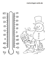 The laboratory thermometer coloring book * * * * thermometer, temperature measuring instrument coloring page. Great Coloring Page Thermometer Celsius Fahrenheit Weather Free Coloring Pages