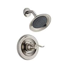 Master Bath Guest Bath Delta Windemere Shower Head Brushed Nickel Shower Faucet Delta Windemere Delta Faucets